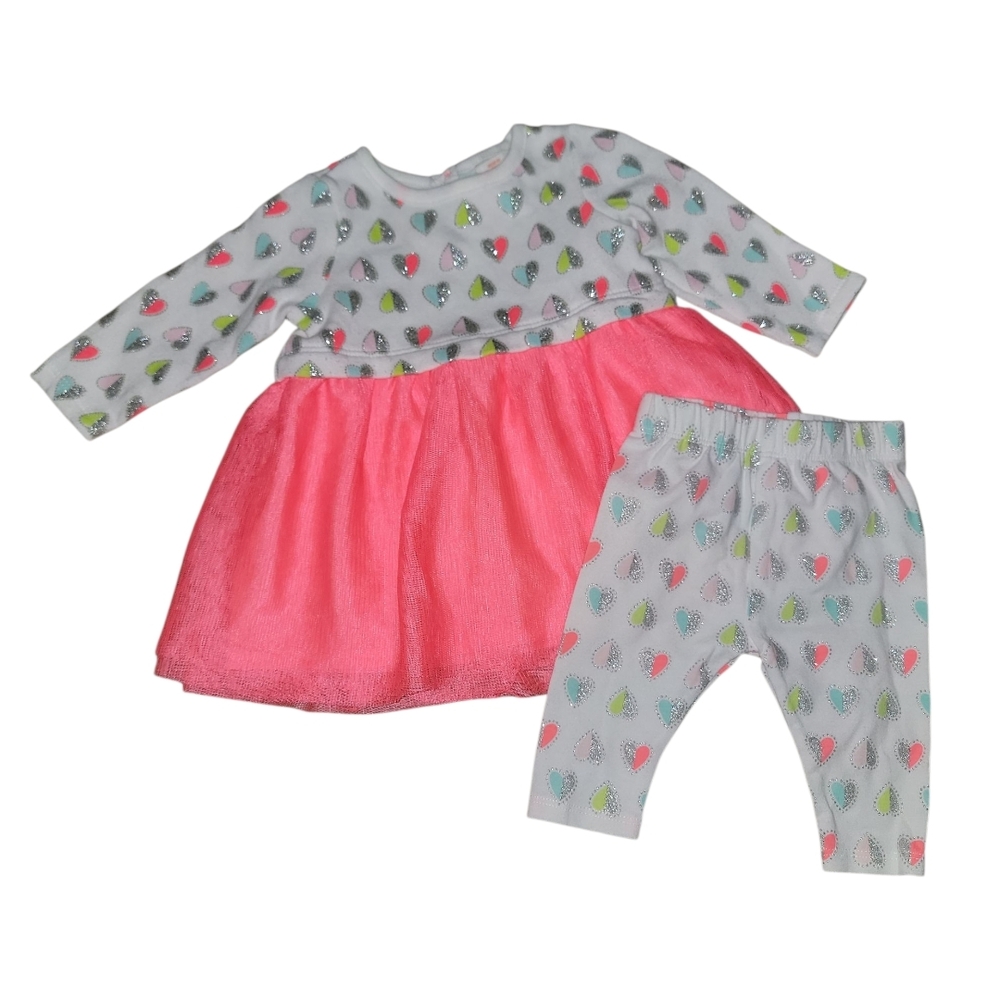 Cat & Jack Pink and White Kids Dress Set
